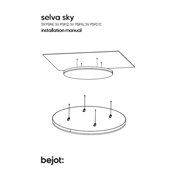 selva sky - installation manual